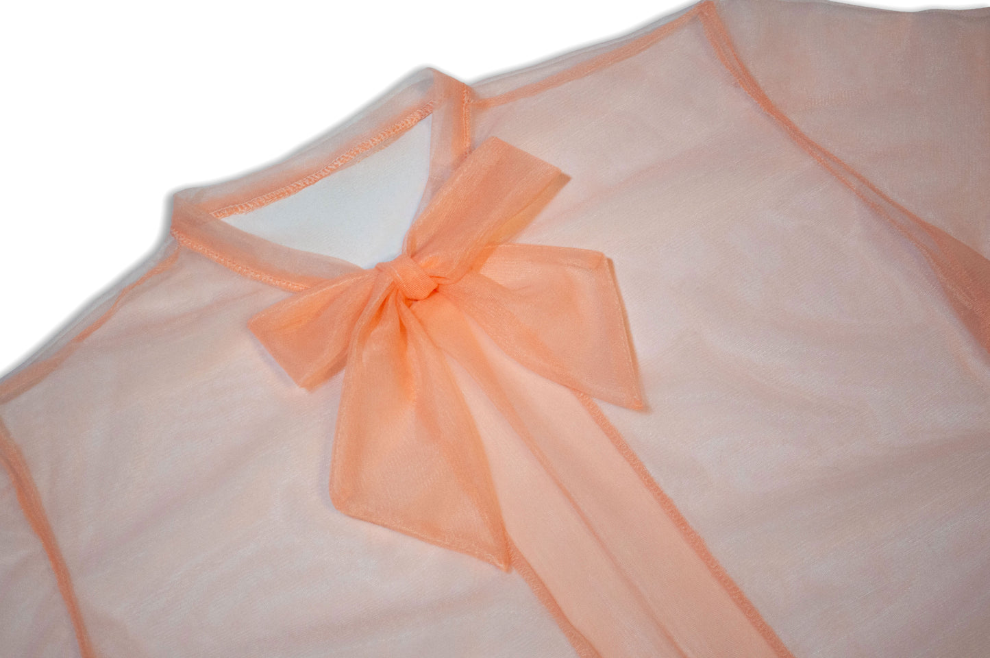 Glass Bow-tie Blouse Rose