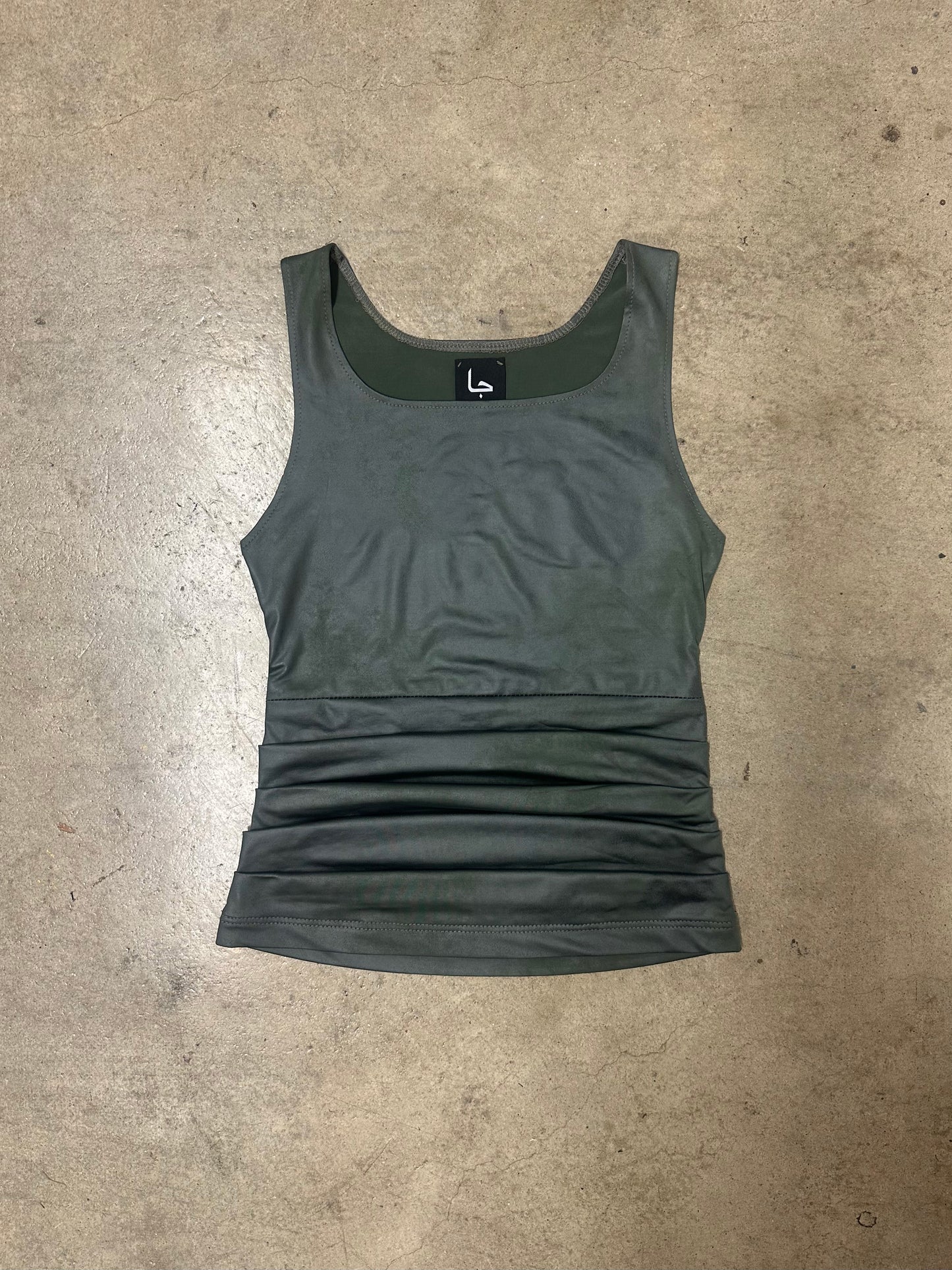 Sultana Tank Top | Slate