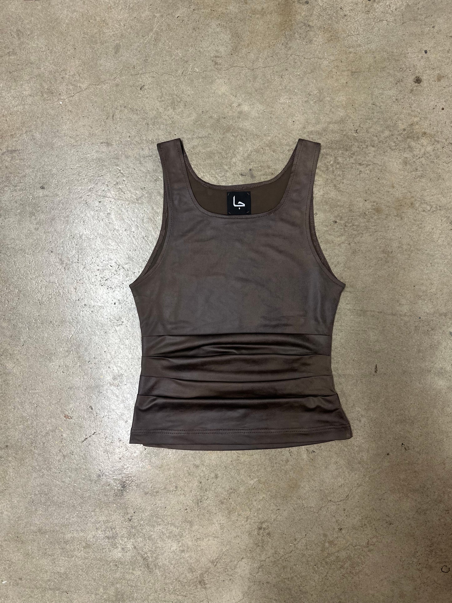 Sultana Tank Top | Taupe