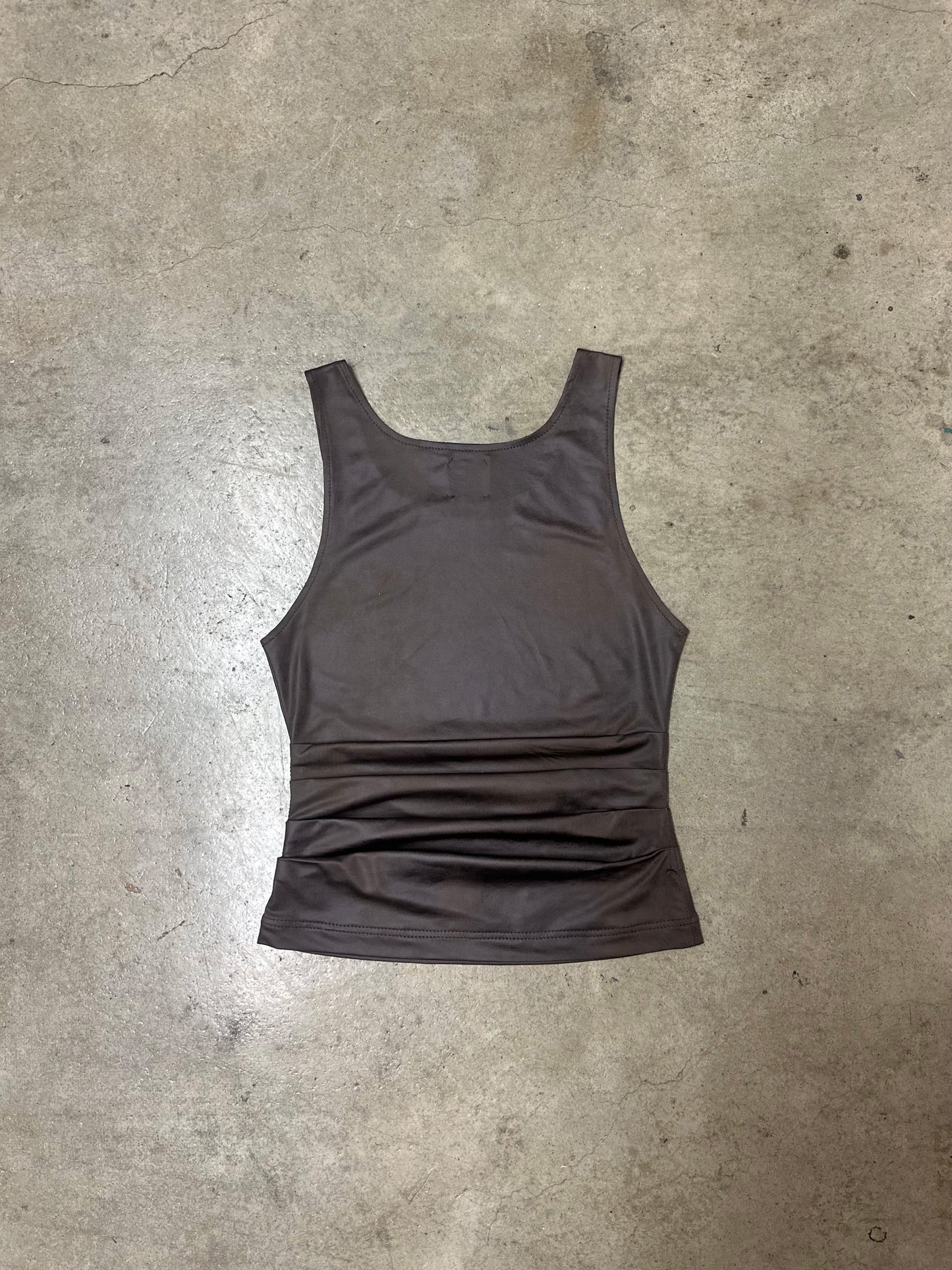 Sultana Tank Top | Taupe