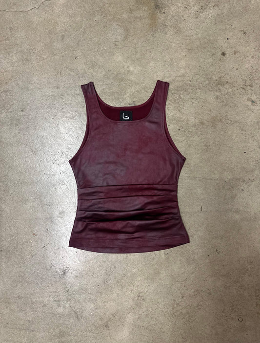 Sultana Tank Top | Wine