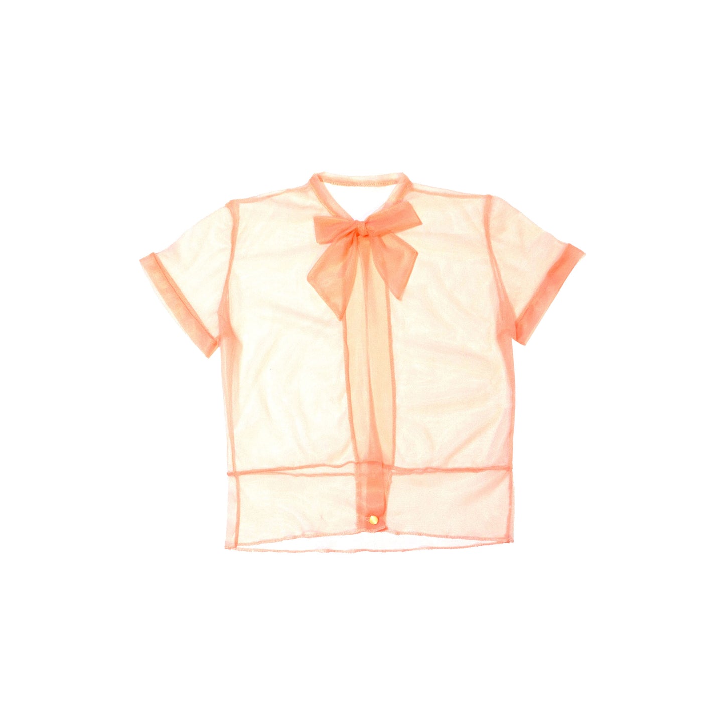 Glass Bow-tie Blouse Rose