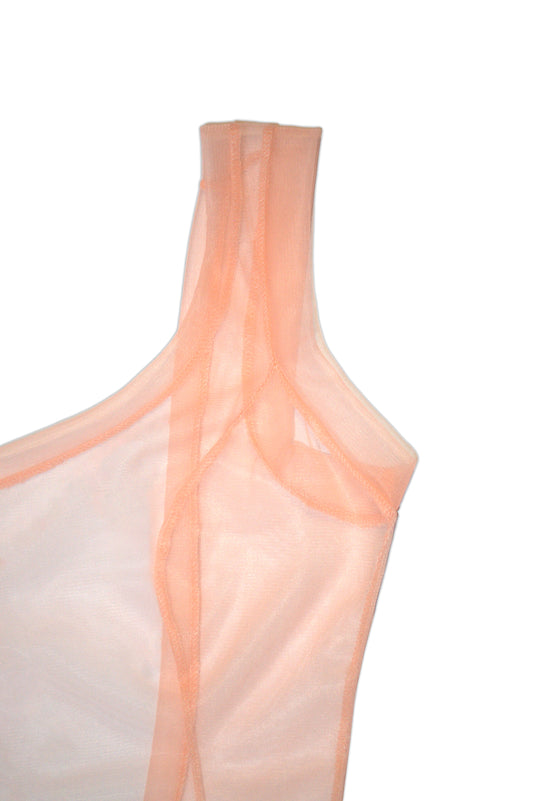 Glass Bodysuit Rose